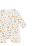 Boboli Ολόσωμο φορμάκι βελουτέ μακρυμάνικο - organic UNISEX BEBE