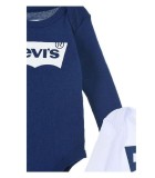 Levi's Σετ 2 κορμάκια μακρυμάνικα UNISEX BEBE